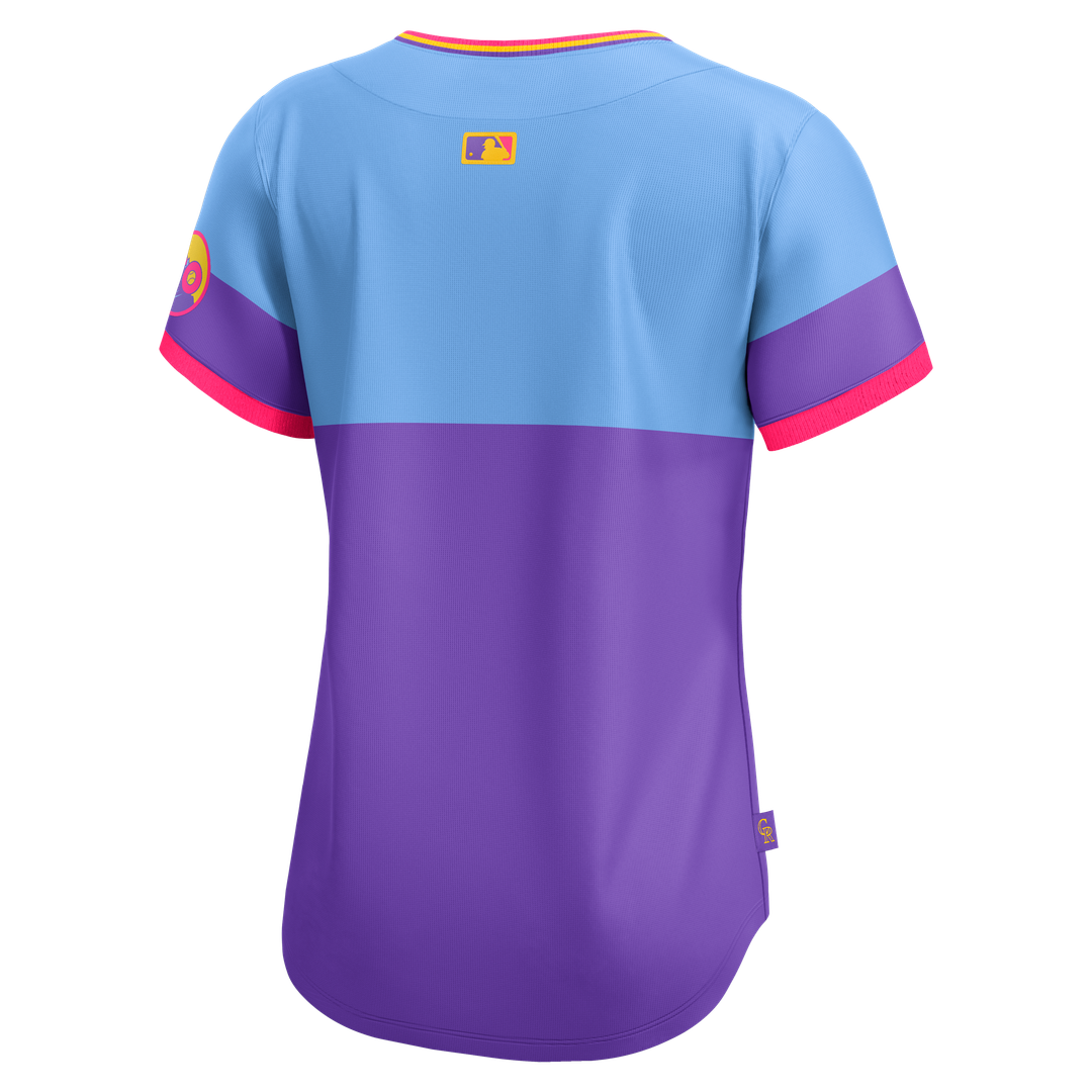 Colorado Rockies Women's 2025 City Connect Limited Jersey — Purple/Light Blue