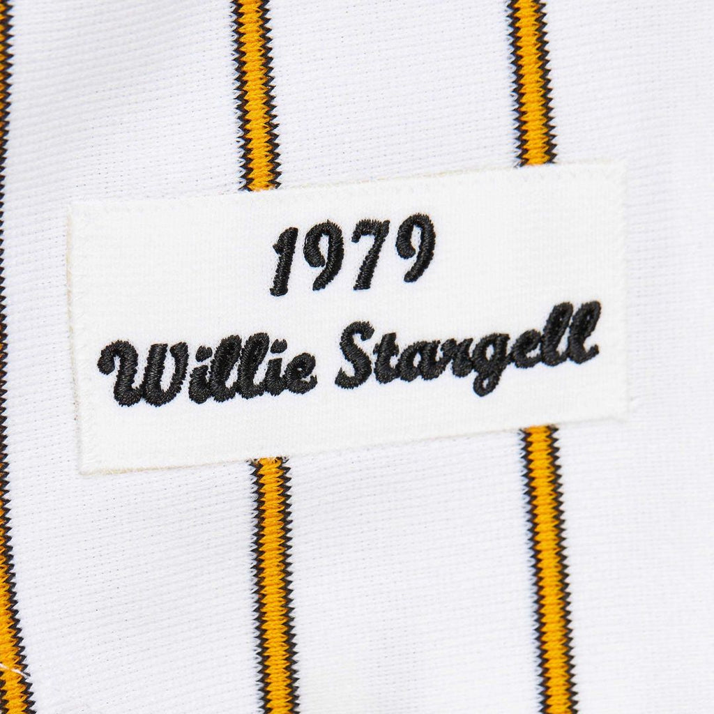 Pittsburgh Pirates Willie Stargell Cooperstown 1979 Authentic Jersey — White