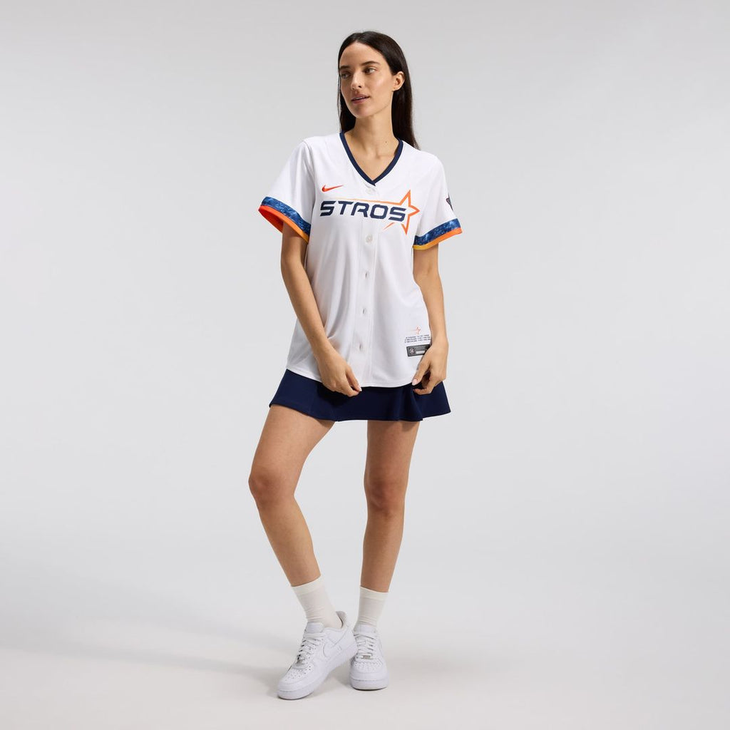 Houston Astros Women's 2025 City Connect Limited Jersey — White