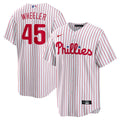 Philadelphia Phillies Zack Wheeler Home Replica Jersey — White