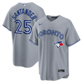 Toronto Blue Jays Anthony Santander Road Replica Jersey — Gray