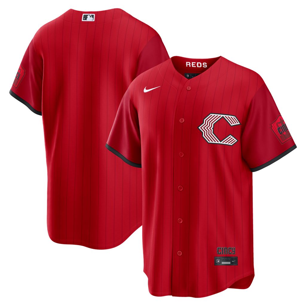 Cincinnati Reds 2026 City Connect Stadium Jersey — Red