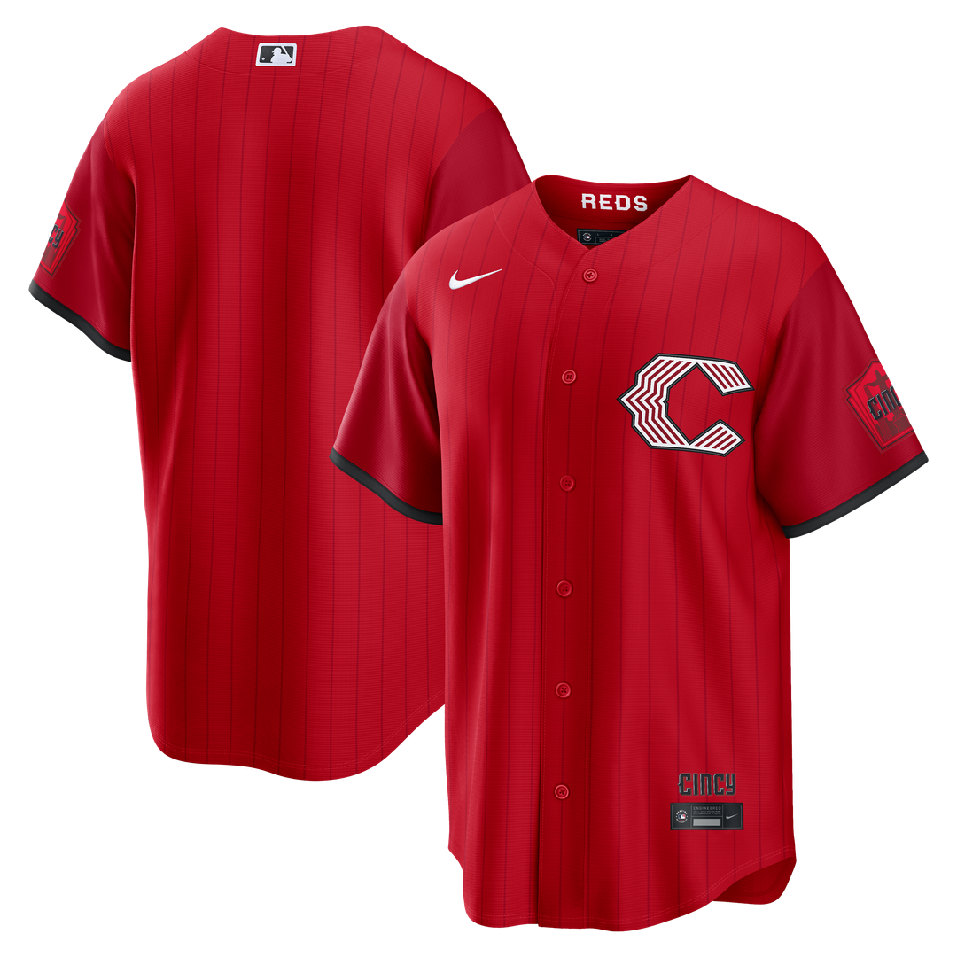 Cincinnati Reds 2026 City Connect Stadium Jersey — Red