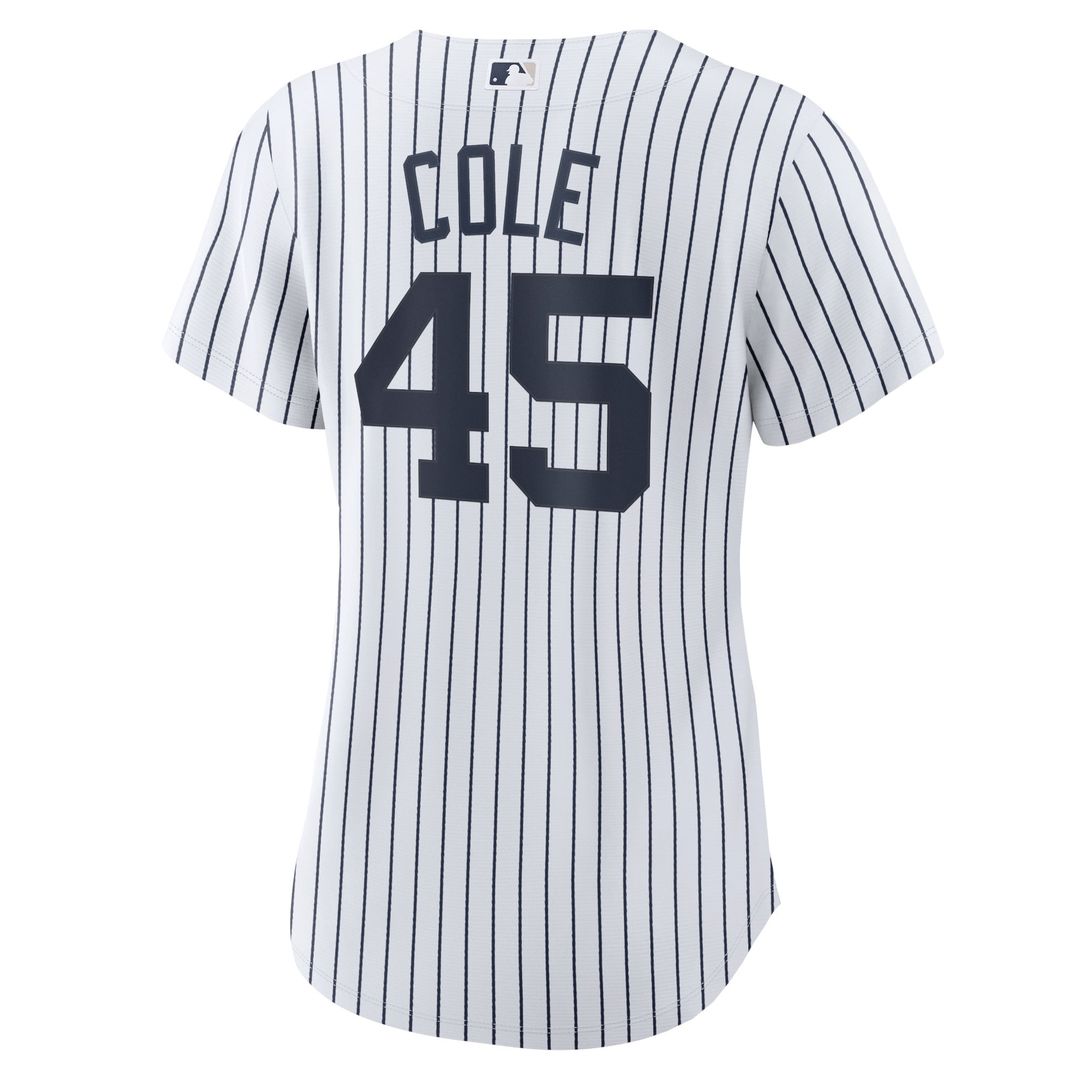 New York Yankees Gerrit Cole Women's Home Replica Jersey — White