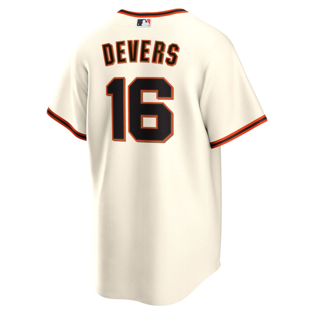 San Francisco Giants Rafael Devers Home Replica Jersey — White