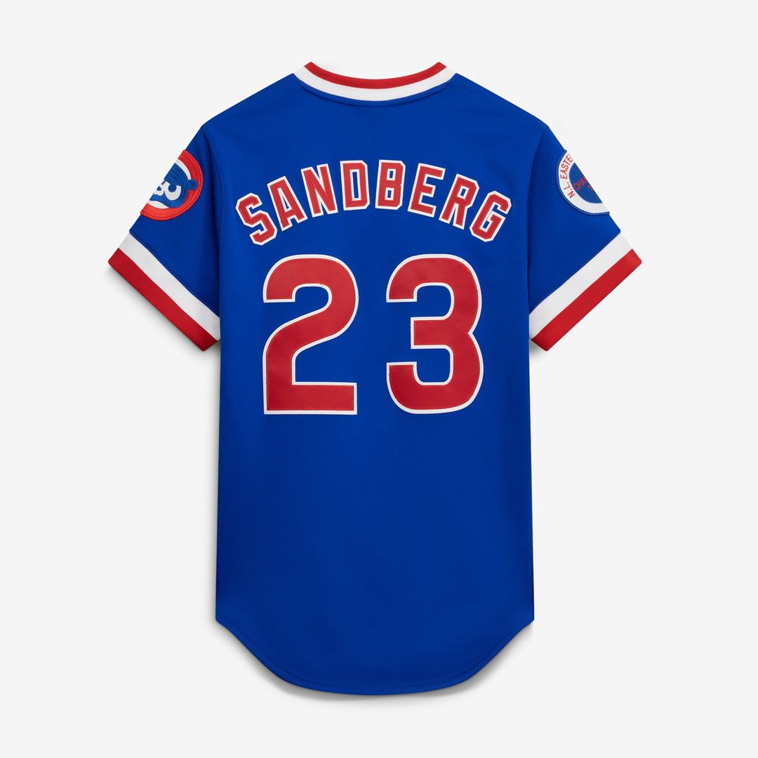 Chicago Cubs Ryne Sandberg 1984 Throwback Authentic Jersey — Royal