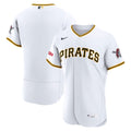 Pittsburgh Pirates Home Authentic Jersey — White