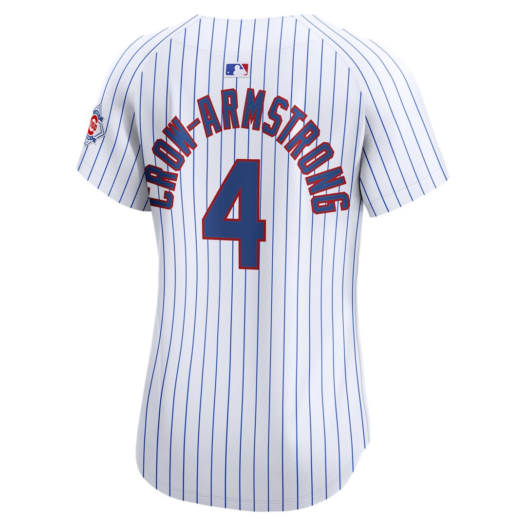 Chicago Cubs Pete Crow - Armstrong Women's 150th Anniversary Limited Jersey — White