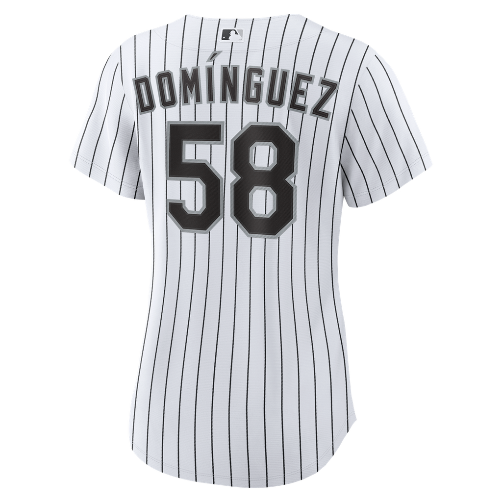 Chicago White Sox Seranthony Domínguez Women's Home Replica Jersey — White