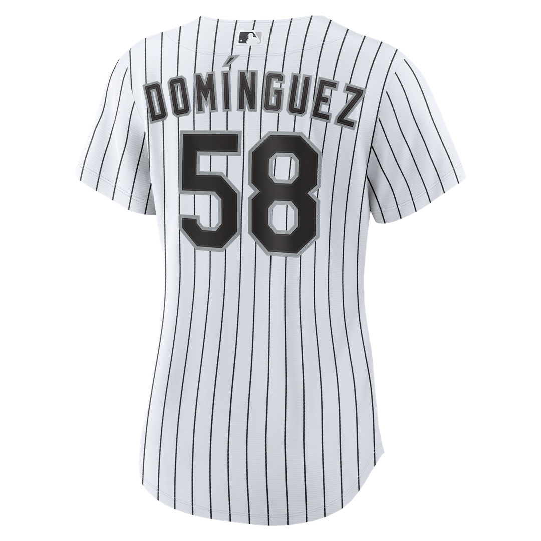 Chicago White Sox Seranthony Domínguez Women's Home Replica Jersey — White