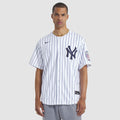 New York Yankees CC Sabathia 2025 Baseball Hall of Fame Name & Number Retired Replica Jersey — White