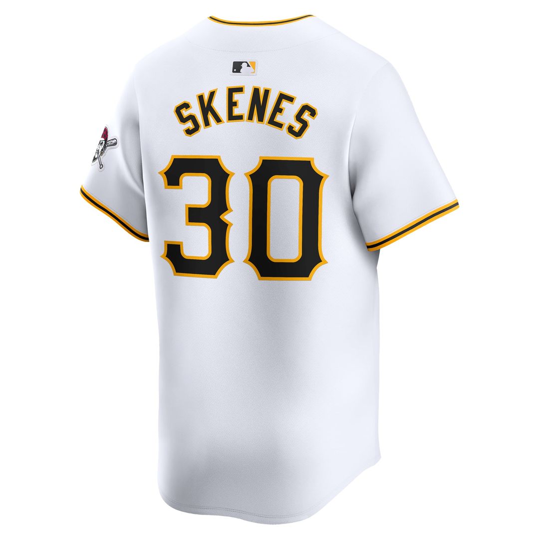 Pittsburgh Pirates Paul Skenes Home Limited Jersey — White
