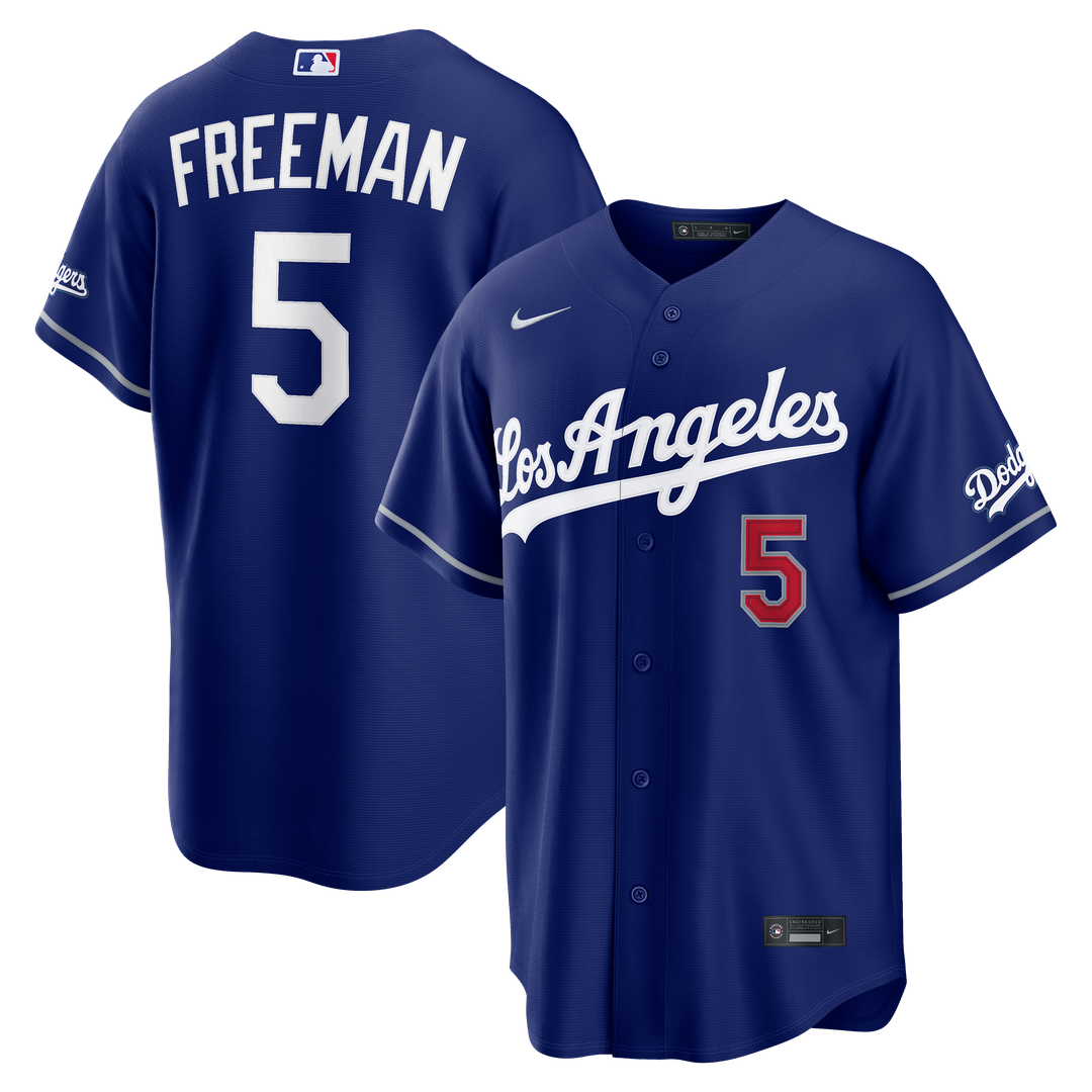 Los Angeles Dodgers Freddie Freeman Home Stadium Jersey — White