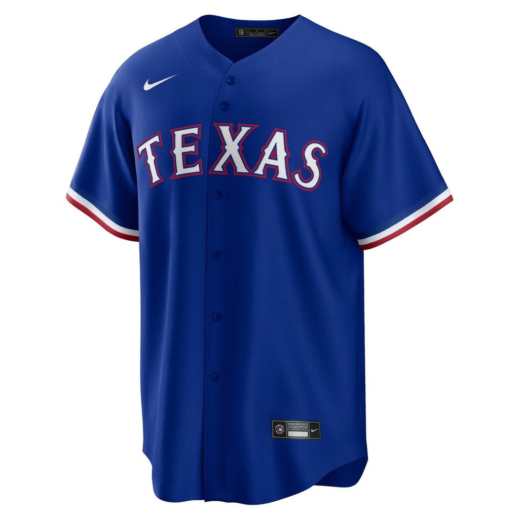Texas Rangers Corey Seager Alternate 2 Replica Jersey — Royal