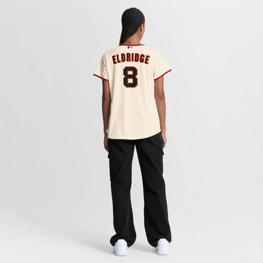 San Francisco Giants Bryce Eldridge Women's Home Replica Jersey — Cream
