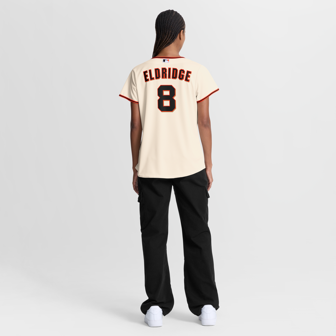 San Francisco Giants Bryce Eldridge Women's Home Replica Jersey — Cream