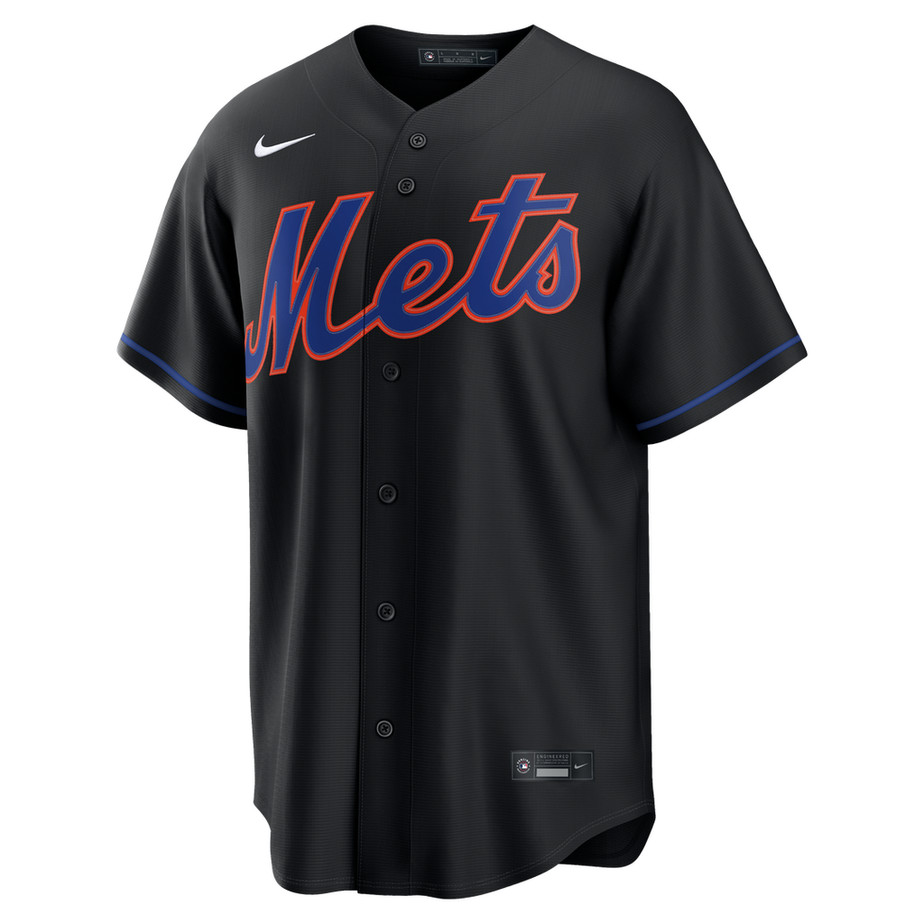 New York Mets Juan Soto Alternate Replica Jersey — Black
