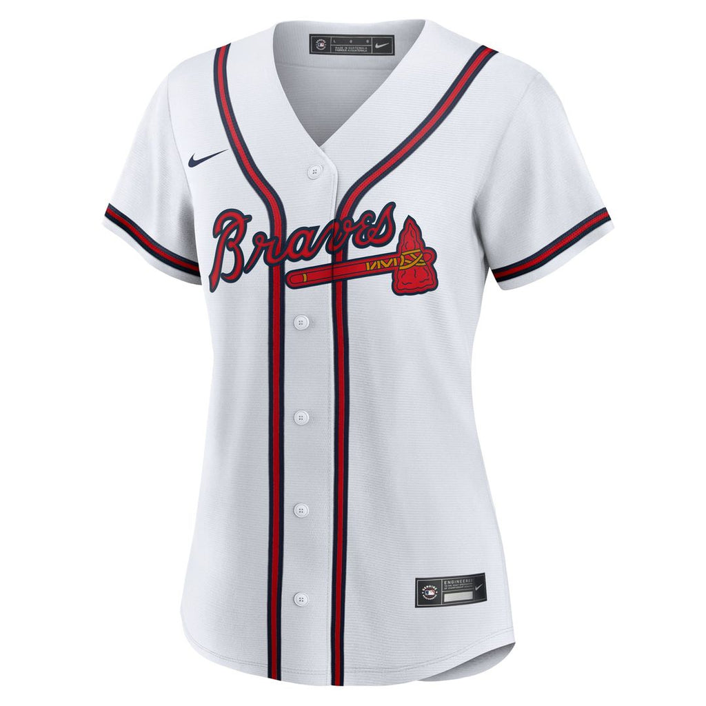 Atlanta Braves Drake Baldwin Women's Home Replica Jersey — White