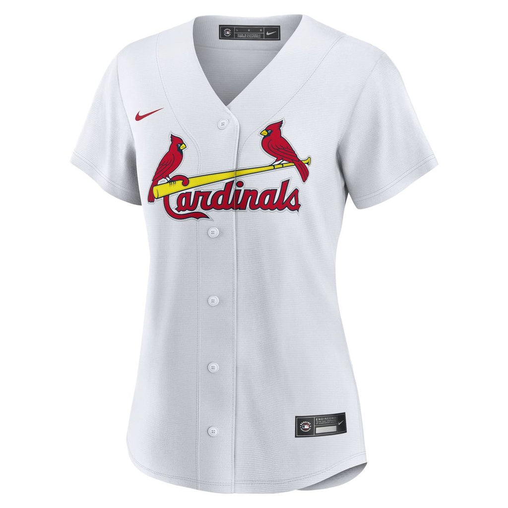 St. Louis Cardinals Jordan Walker Women's Home Replica Jersey — White