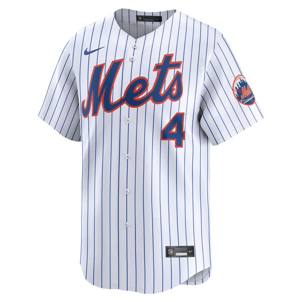 New York Mets Francisco Alvarez Home Limited Jersey — White