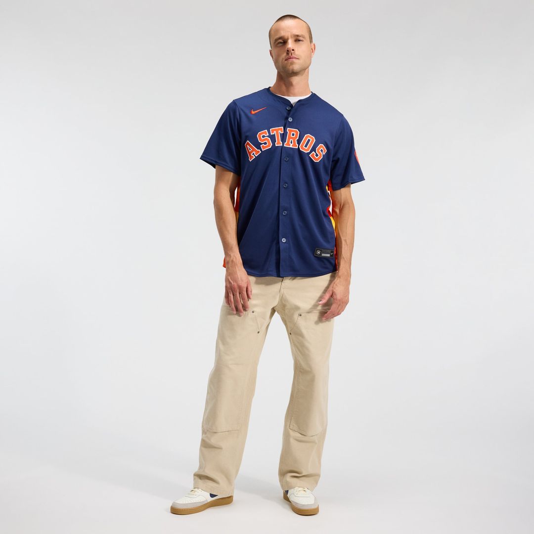 Houston Astros Jose Altuve Alternate Limited Jersey — Navy