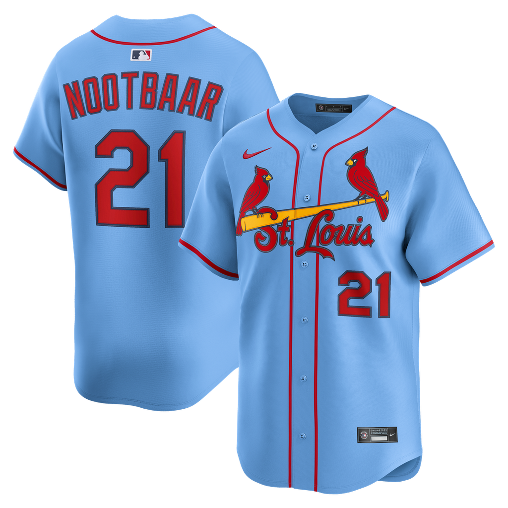St. Louis Cardinals Lars Nootbaar Alternate Limited Jersey — Light Blue