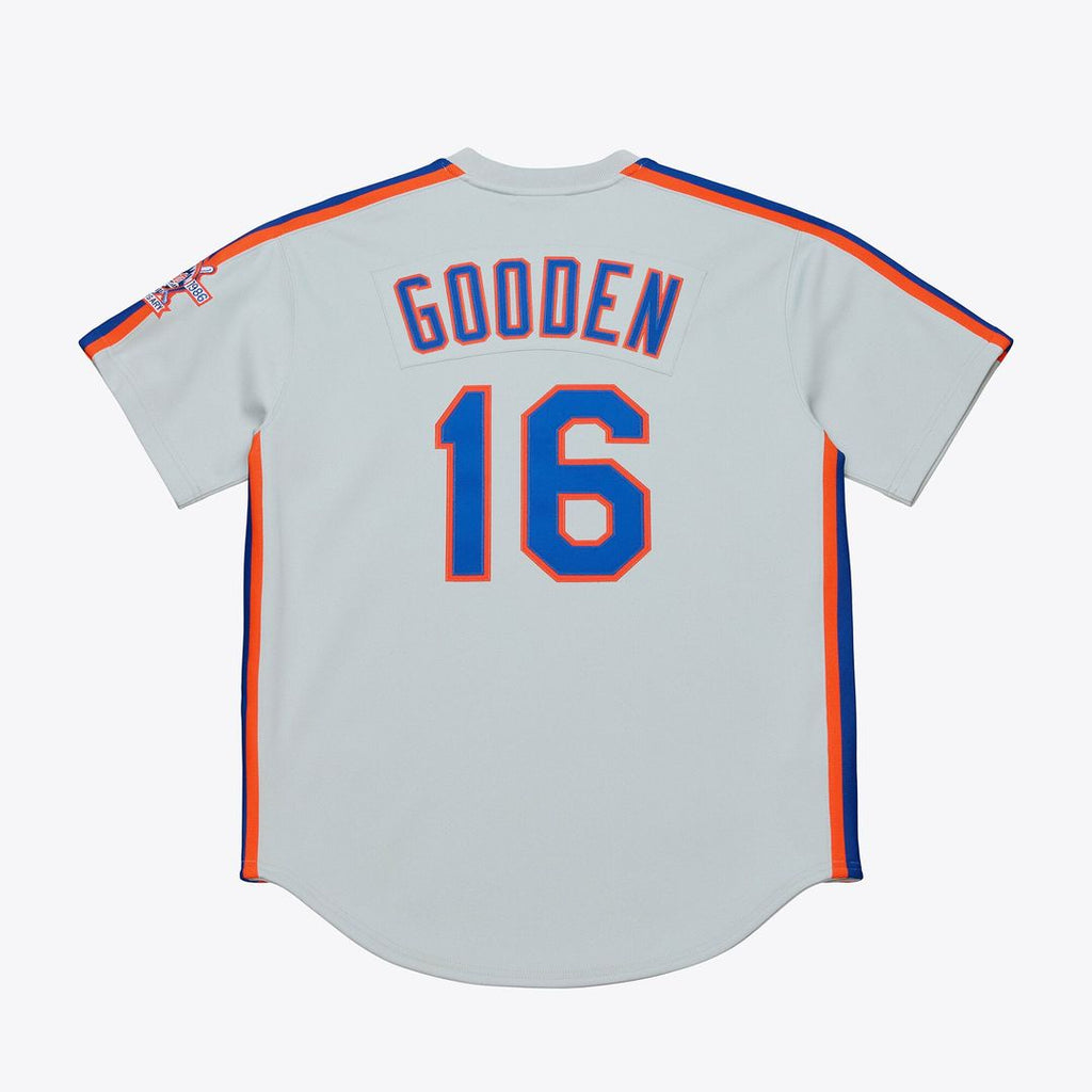 New York Mets Dwight Gooden 1986 Authentic Jersey — White