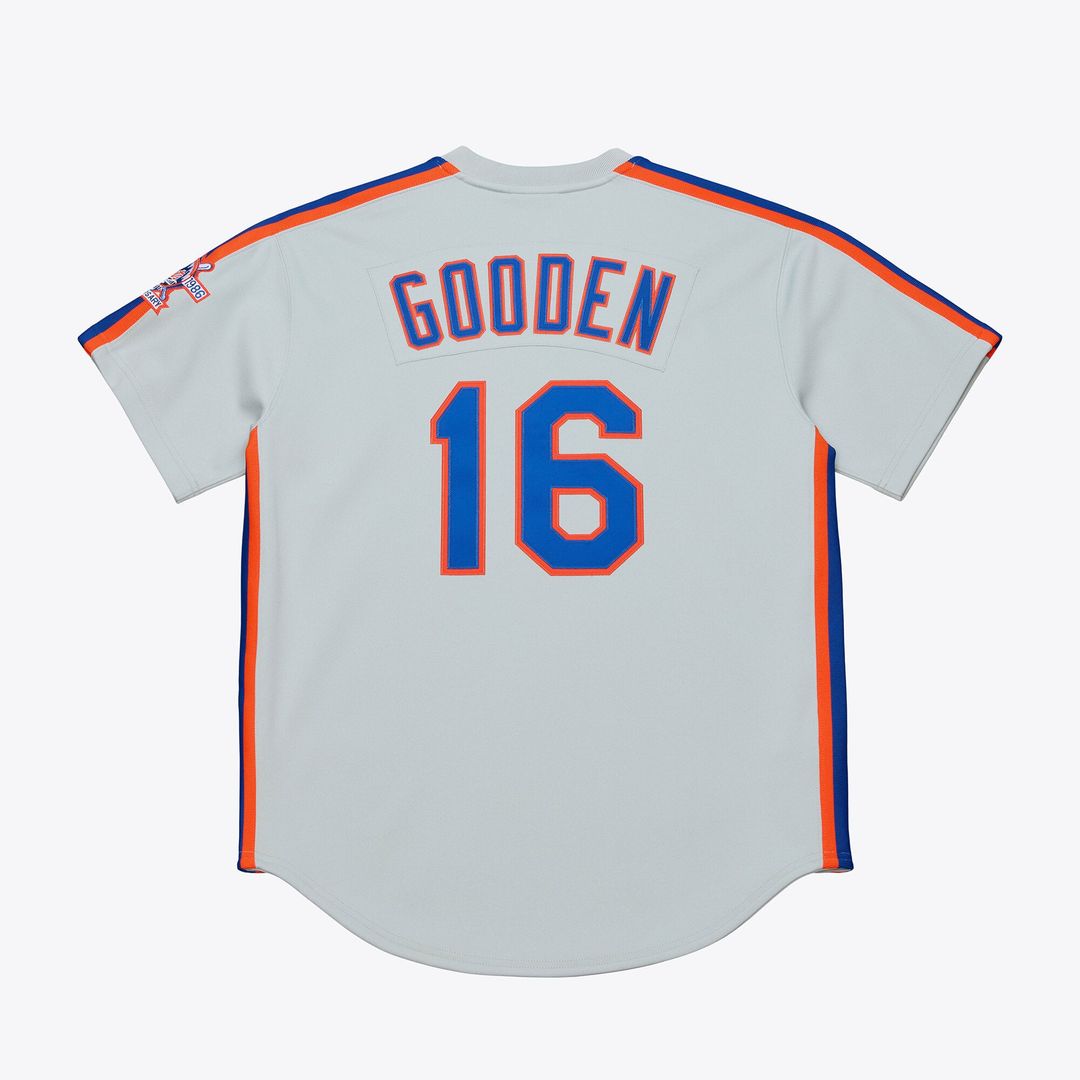 New York Mets Dwight Gooden 1986 Authentic Jersey — White
