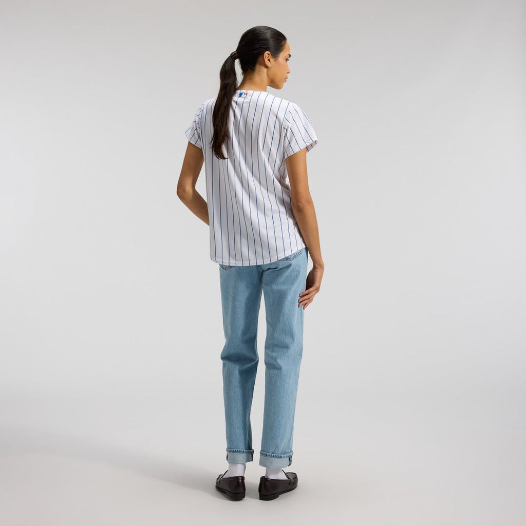 New York Mets Women's Home Replica Team Jersey — White