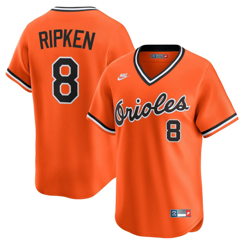 Baltimore Orioles Cal Ripken Sr. Throwback Cooperstown Limited Jersey — Orange