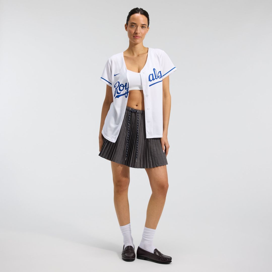 Kansas City Royals Women's Home Replica Team Jersey — White