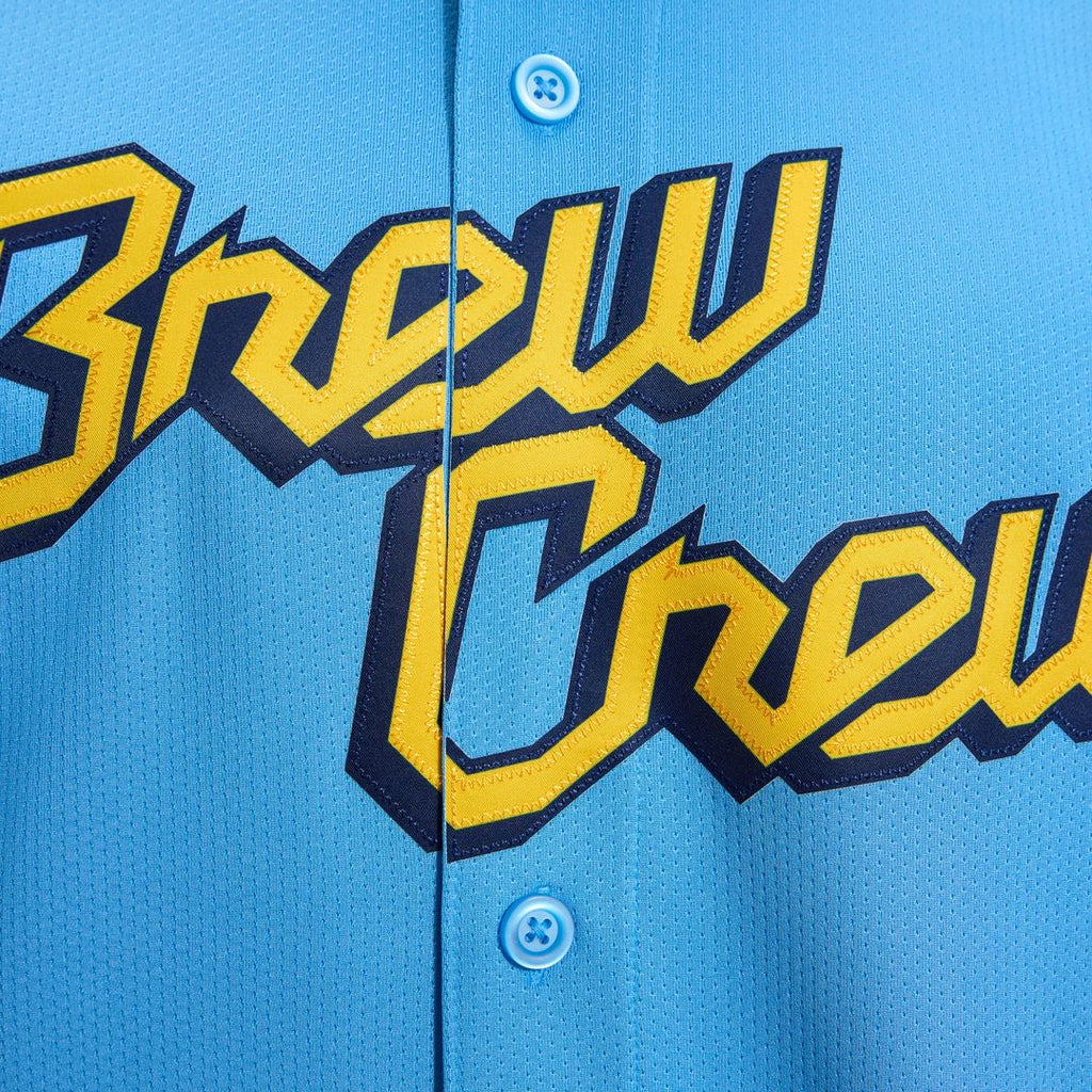 Milwaukee Brewers City Connect Limited Jersey — Light Blue