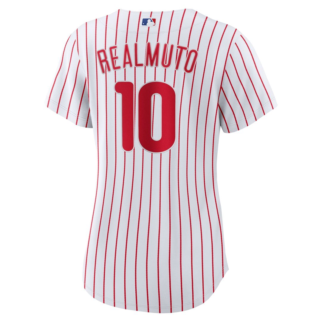 Philadelphia Phillies J.T. Realmuto Women's Home Replica Jersey — White