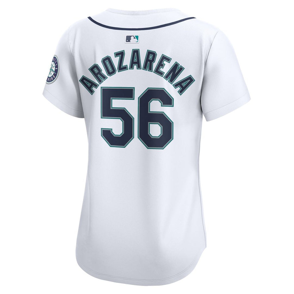 Seattle Mariners Randy Arozarena Women's Home Limited Jersey — White