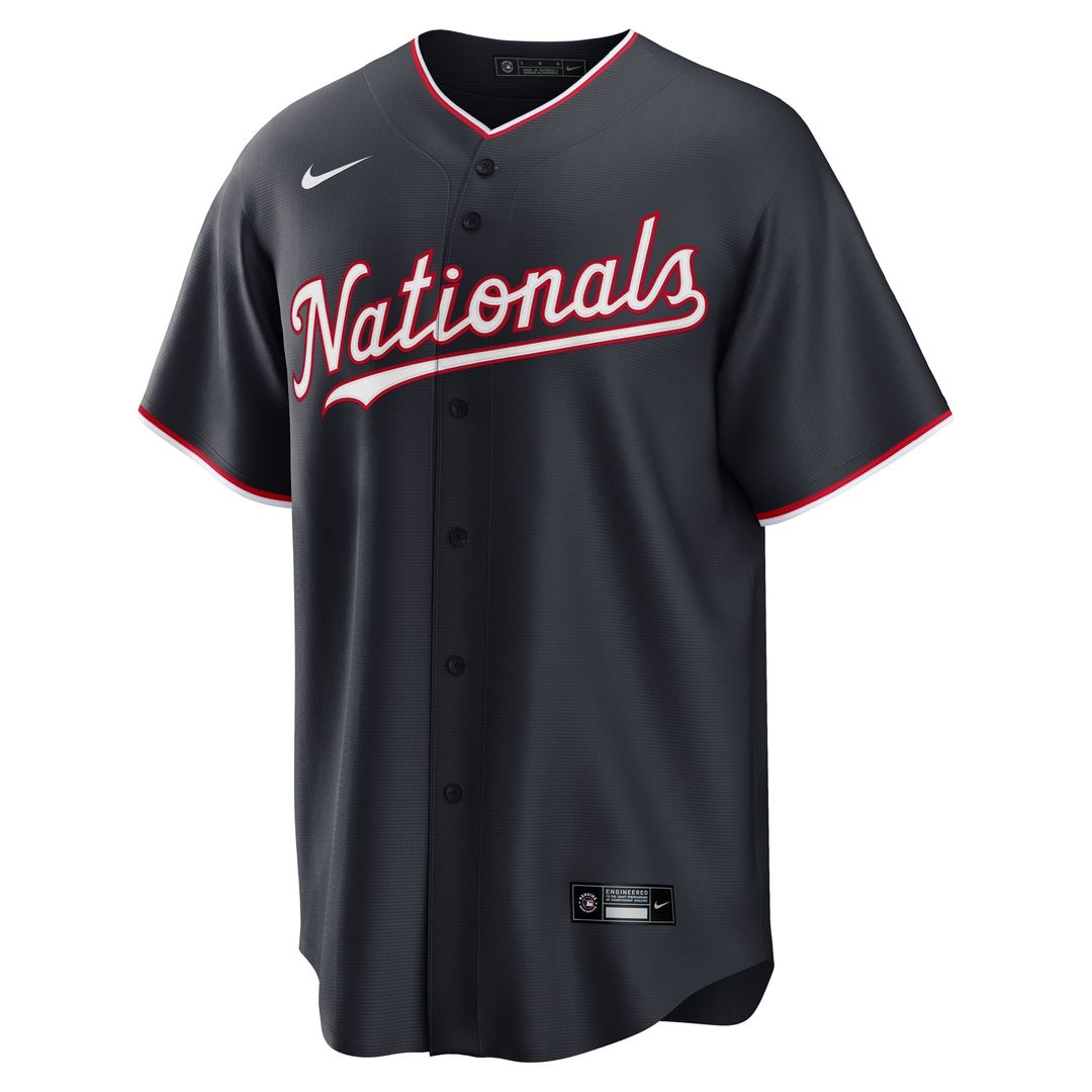 Washington Nationals Dylan Crews Alternate Replica Jersey — Navy