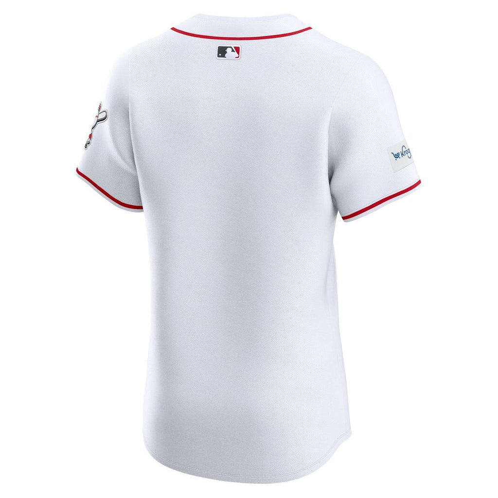 Cincinnati Reds Home Elite Jersey — White