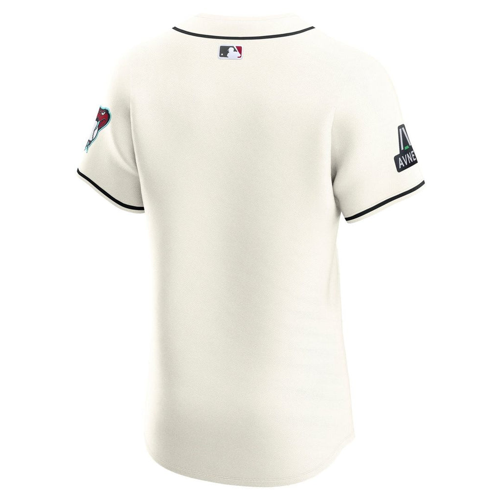 Arizona Diamondbacks Home Elite Jersey — Cream