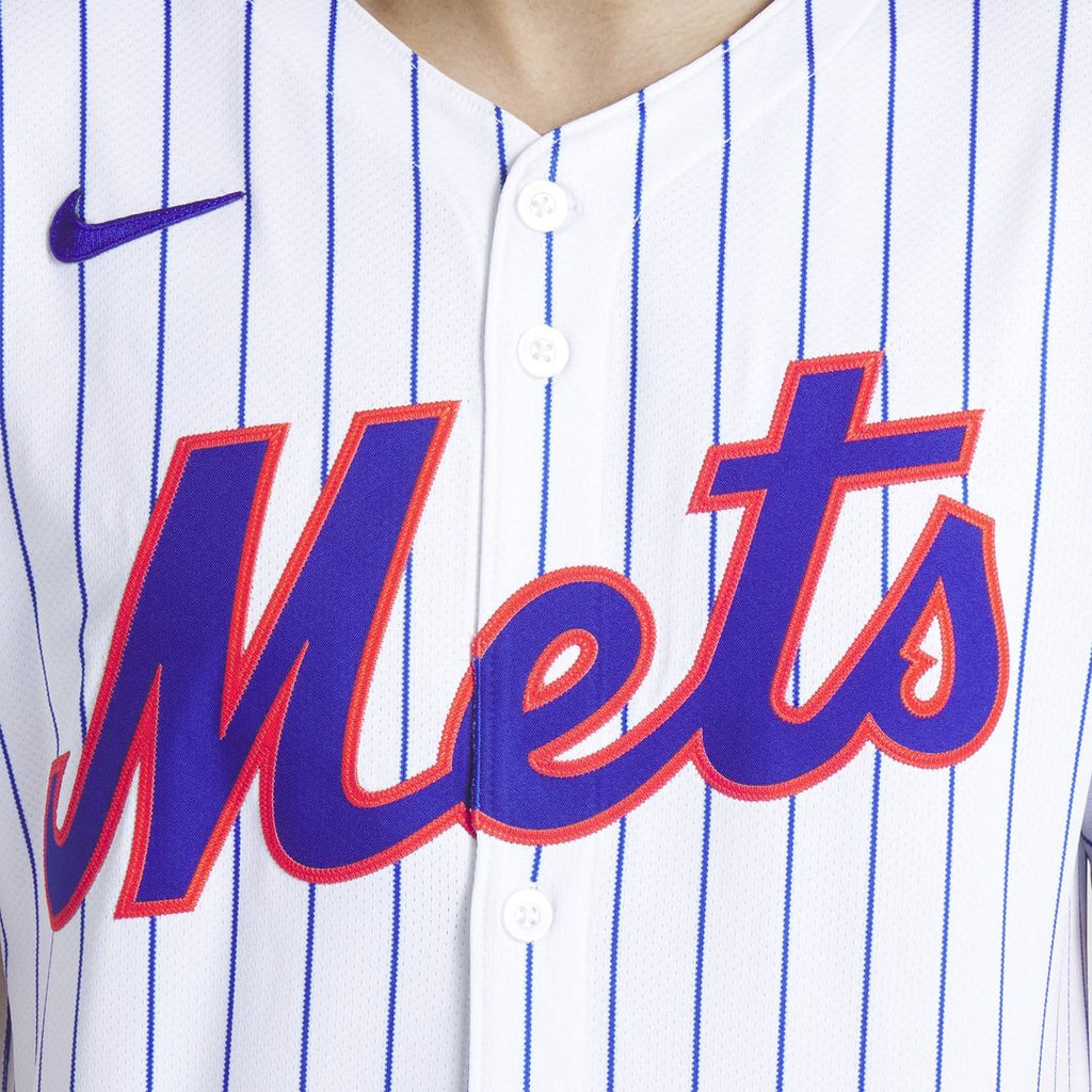 New York Mets Home Replica Team Jersey — White