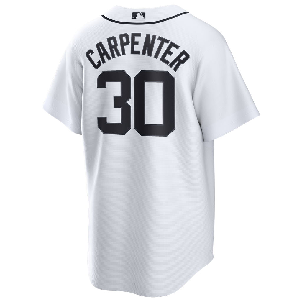 Detroit Tigers Kerry Carpenter Home Replica Jersey — White
