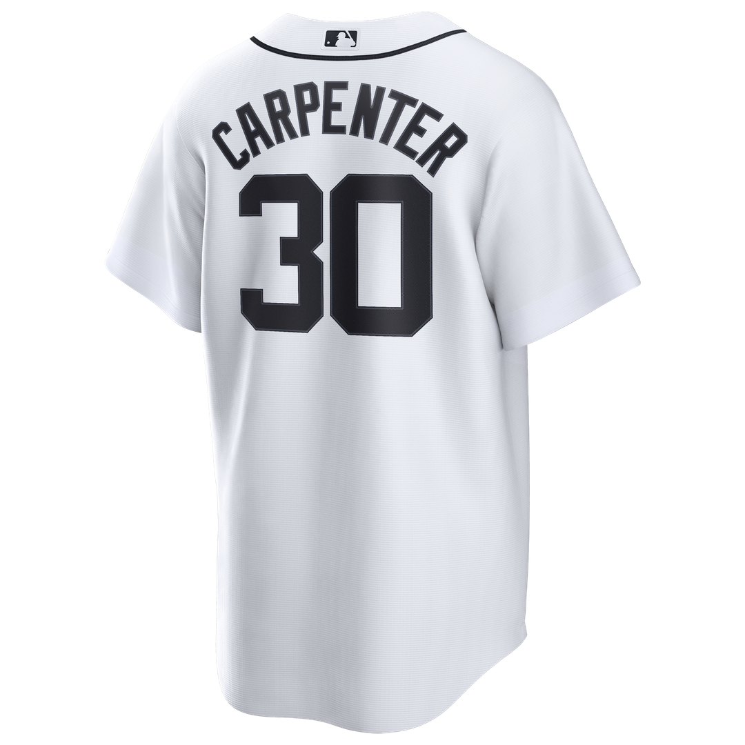 Detroit Tigers Kerry Carpenter Home Replica Jersey — White