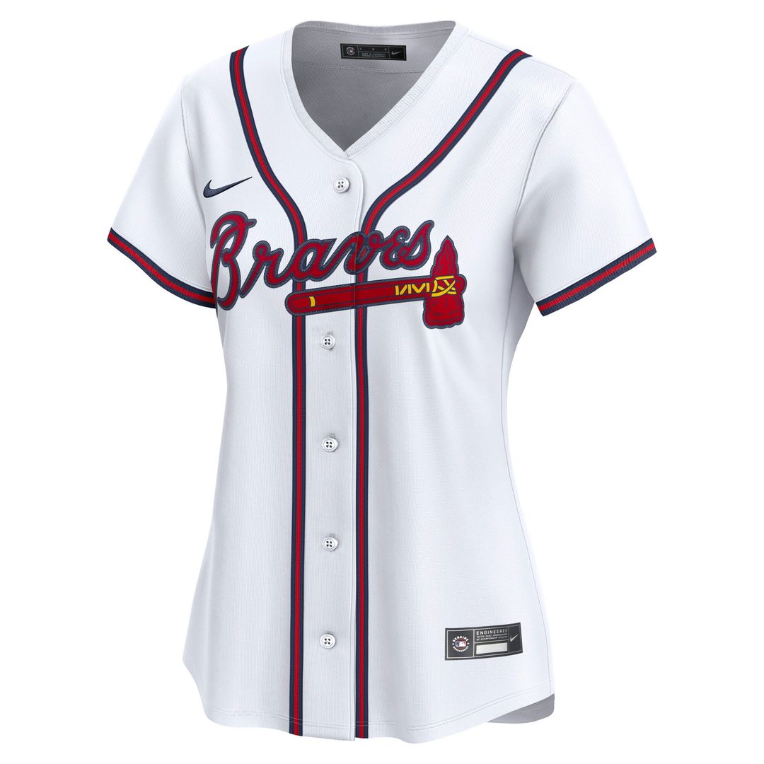 Atlanta Braves Ozzie Albies Women's Home Limited Jersey — White