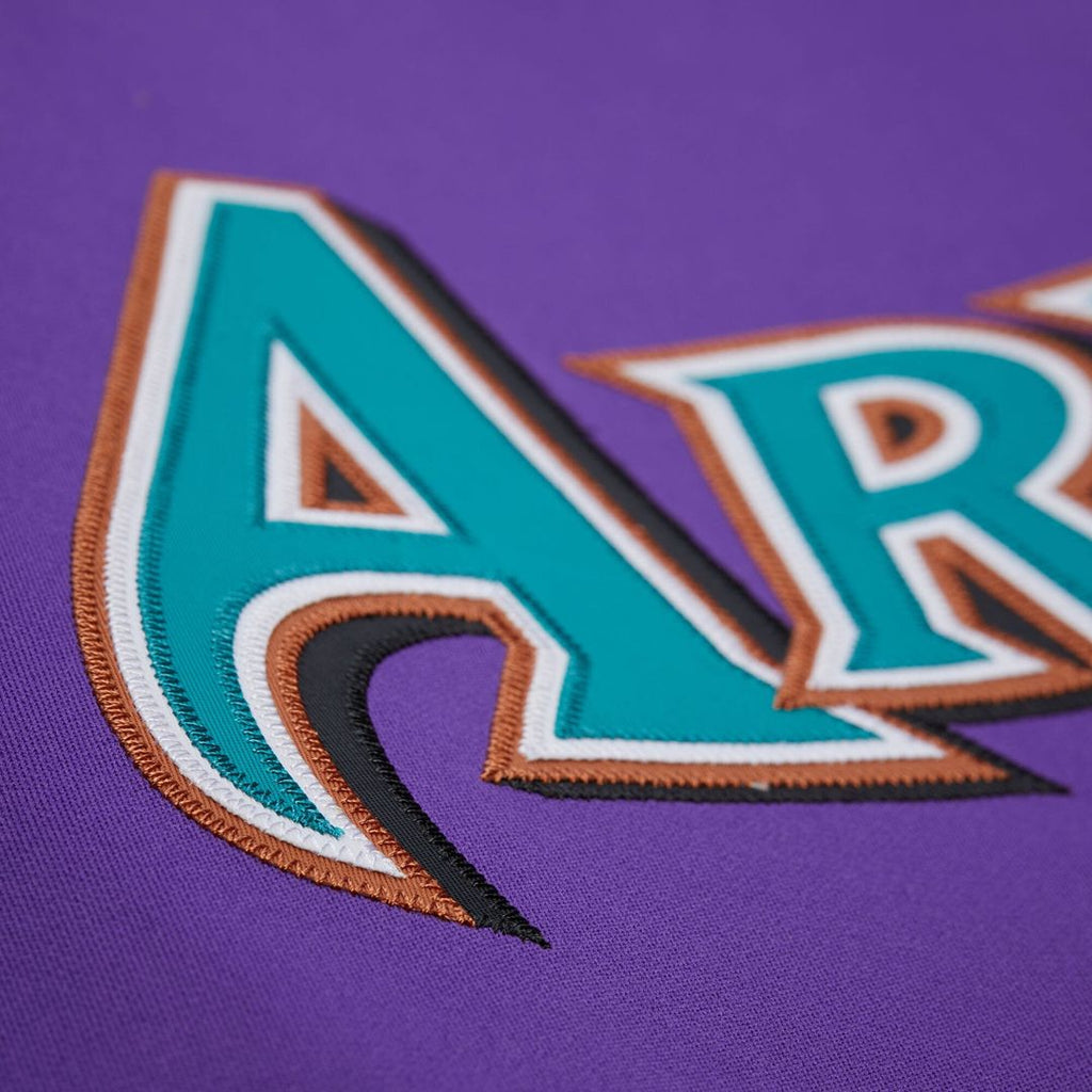 Arizona Diamondbacks Randy Johnson 2000 Throwback Authentic Jersey — Purple