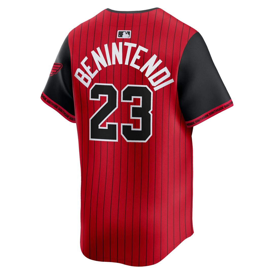 Chicago White Sox Andrew Benintendi 2025 City Connect Limited Jersey — Red/Black