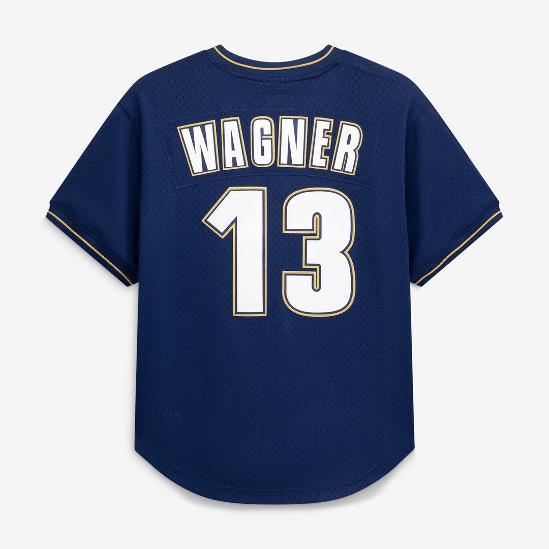 Houston Astros Billy Wagner Authentic Batting Practice Jersey — Navy