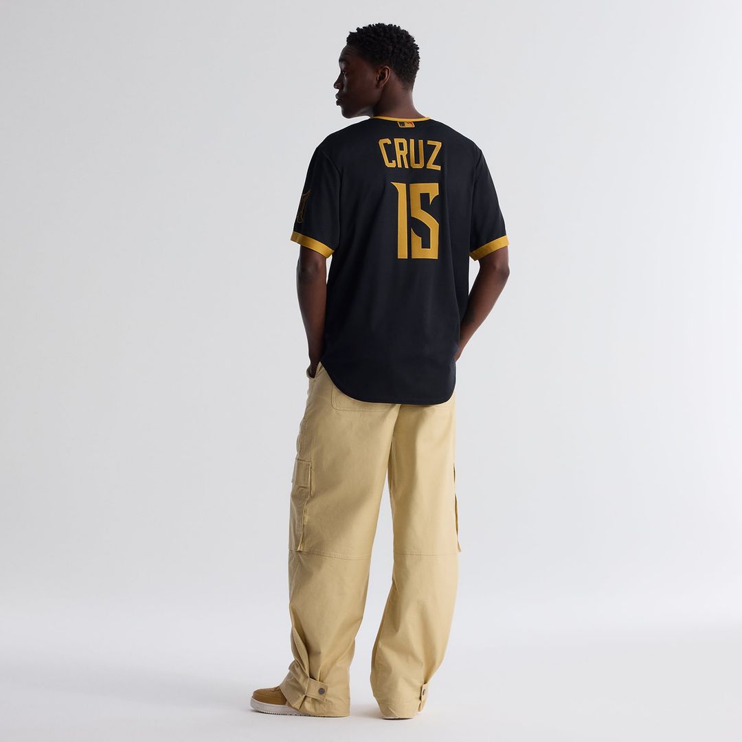 Pittsburgh Pirates Oneil Cruz 2026 City Connect Stadium Jersey — Black