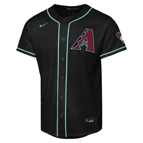 Arizona Diamondbacks Corbin Carroll Youth Alternate Stadium Jersey — Black
