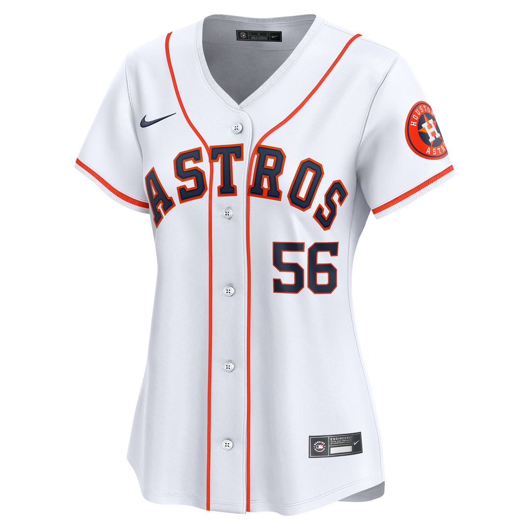 Houston Astros Ronel Blanco Women's Home Limited Jersey — White
