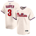 Philadelphia Phillies Bryce Harper Alternate Limited Jersey — Cream