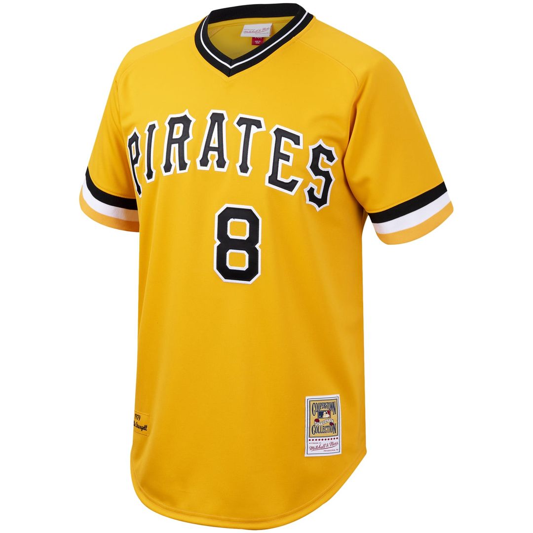 Pittsburgh Pirates Willie Stargell Cooperstown Authentic Jersey — Gold