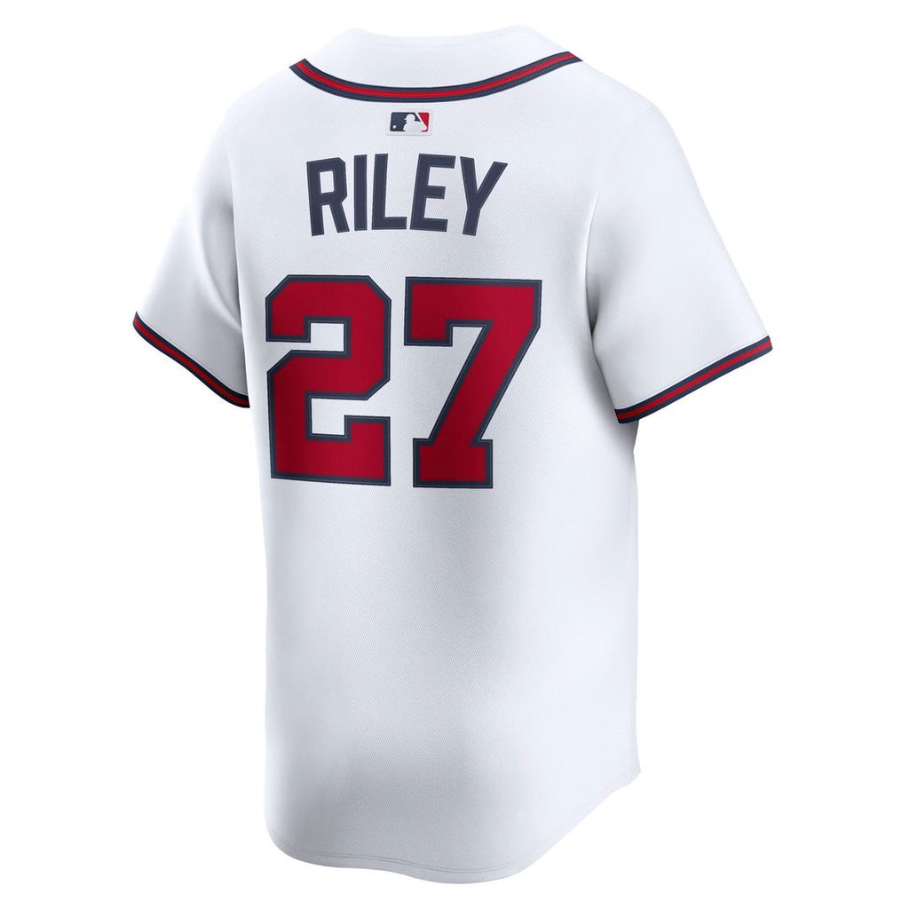 Atlanta Braves Austin Riley Home Limited Jersey — White